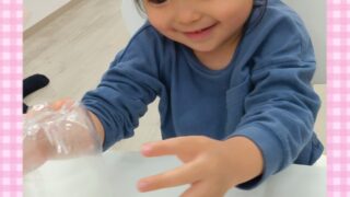 今日の療育記録📝〜キャップ宝探し🍀〜