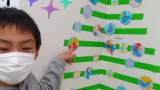 今日の療育記録📝✏️〜ちぎり絵🎄〜