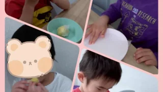 イベント🌈～こいのぼり製作🎏・さつまいも餅づくり🍠～